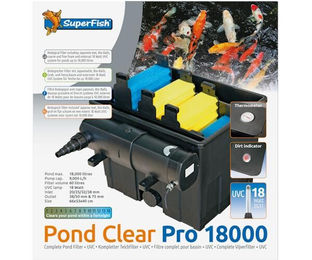 Produktbild von Superfish PondClear Pro 18000 Teichfilter mit UVC