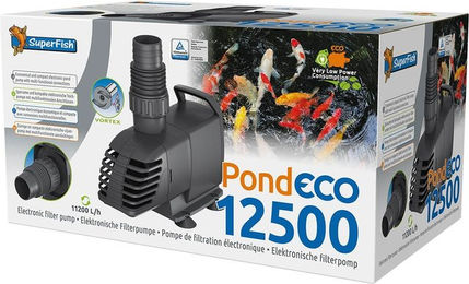 Superfish PondECO 12500 Teichpumpe mit 11200 l/h und 85 Watt – Bild 1 von 2