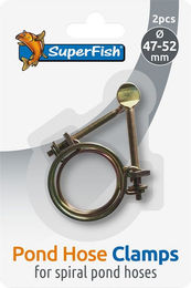 SuperFish Schlauchklemmen 47-52mm 2er Pack für Teichschläuche – Bild 1 von 2