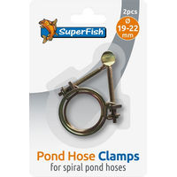 Produktbild von SuperFish Schlauchklemmen für Teichschläuche 19-22mm 2 Stück