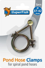 SuperFish Schlauchklemmen für Teichzubehör 37-42mm 2 Stück – Bild 1 von 2
