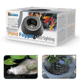 Produktbild von Superfish Schwimmender Teich Nebler mit LED in Schwarz