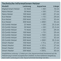 Produktbild von Superfish Smart Heater Aquarienheizer für Fische 100 W Schwarz - 100 Stk.