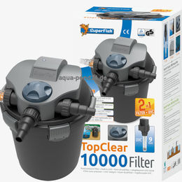 Superfish Top Clear 10000 Druckfilter mit 9W UVC für Teiche bis 10000 Liter – Bild 1 von 2