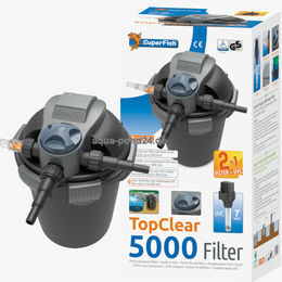 Superfish Top Clear 5000 Druckfilter mit 7W UVC für Teiche bis 5000L – Bild 1 von 3