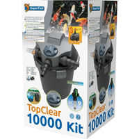 Produktbild von Superfish TopClear 10000 Druckfilter Set für Teiche mit 9 Watt UVC und Teichpumpe