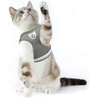 Produktbild von Supet Katzengeschirr mit Leine für Katzen und Kitten Grau