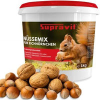 Produktbild von Supravit Frische Nüsse-Mix Eichhörnchen Futter 1kg
