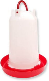 Supravit Geflügeltränke für Hühner Wachtel und Enten 1,5 Liter BPA-frei aus Kunststoff transparent – Bild 1 von 6