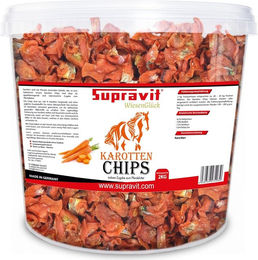 Supravit getrocknete Karottenchips für Pferde 2kg Eimer – Bild 1 von 13