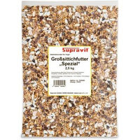 Produktbild von Supravit Großsittiche Spezial Hauptfutter für Papageien ohne Sonnenblumenkerne 2,5 kg