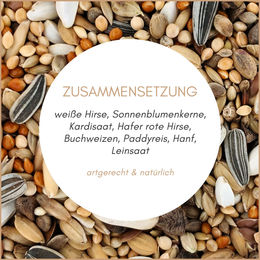 Supravit Großsittichfutter Körnermischung ohne tierisches Protein 25 kg - 25 kg – Bild 1 von 6