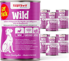 Supravit Hundefutter Sensitive Dose für die Verdauung 492g - 6 x 820 g – Bild 1 von 4