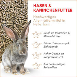 Supravit Kaninchenfutter Alleinfutter für Kaninchen und Hasen 2,5 kg – Bild 1 von 7