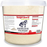 Produktbild von Supravit Kieselgur für Pferde 2kg Pulver zur Unterstützung von Haut Fell Gelenken und Verdauung