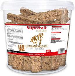 Supravit Leinsamen Riegel für Pferde 2kg ohne Zucker – Bild 1 von 13