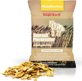 Supravit Maisflocken Pferde Ergänzungsfutter Aufbaufutter 20 kg – Bild 1 von 7