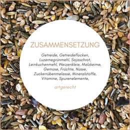 Supravit Nager- und Kleintierfutter ohne Zucker für Hamster, Kaninchen, Meerschweinchen, Ratten und Mäuse 25 kg – Bild 1 von 8