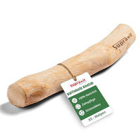 Produktbild von Supravit Natürlicher Kauknochen aus Kaffeeholz für Welpen kleiner Rassen XS vegan ohne tierisches Protein