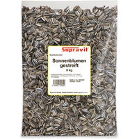 Produktbild von Supravit Sonnenblumenkerne Wildvogelfutter Ganzjähriges Streufutter 5kg
