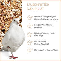 Produktbild von Supravit Super Diät Taubenfutter ohne Mais für Tauben 1000g