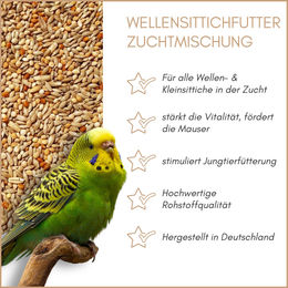Supravit Wellensittichfutter Zuchtmischung Hauptfutter 25 kg – Bild 1 von 7