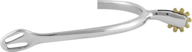 Produktbild von Supreme Big Rowel Eisenstützen für Pferde aus Edelstahl in Silber