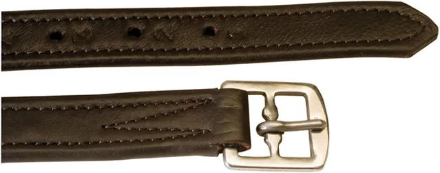 Produktbild von Supreme Doppelte Leder-Gurtstraps für das Reiten Braun