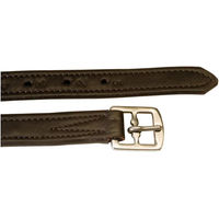 Produktbild von Supreme Doppelte Leder-Gurtstraps für das Reiten in Braun