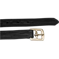 Produktbild von Supreme Doppelte Leder-Gurtstraps für das Reiten Schwarz