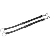 Produktbild von Supreme Doppelter Karabiner-Martingalhaken aus Kunstleder für Pferde