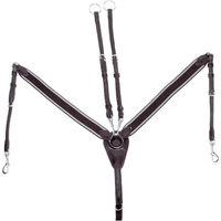 Produktbild von Supreme Doppeltes Ledergeschirr Full Halfter und Stricke in Braun oder Schwarz