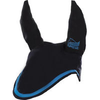 Produktbild von Supreme Fliegenhaube für Pferde aus Polyester in Blau oder Schwarz