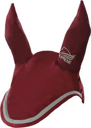 Produktbild von Supreme Fliegenhaube für Pferde aus Polyester in Rot