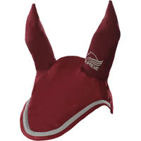 Produktbild von Supreme Fliegenhaube für Pferde aus Polyester in Rot
