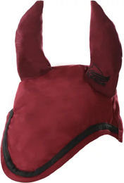 Produktbild von Supreme Fliegenhaube für Pferde aus Polyester in Rot