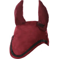 Produktbild von Supreme Fliegenhaube für Pferde aus Polyester in Rot