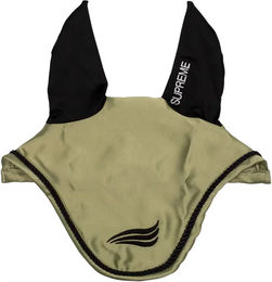 Produktbild von Supreme Fliegenhaube für Pferde aus Satin mit elastischen Ohren