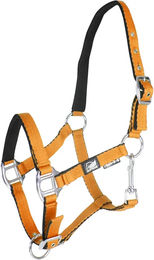 Produktbild von Supreme Fohlenhalfter mit doppelter Verstellung in Orange