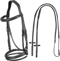Produktbild von Supreme Leder Zaumzeug Full Schwarz