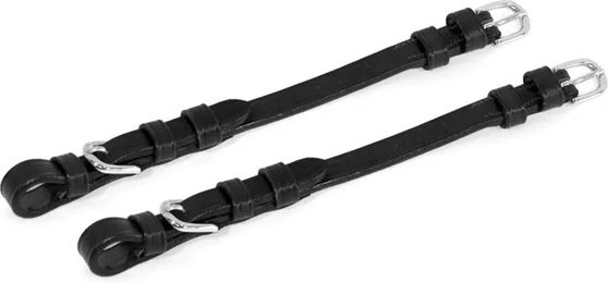 Supreme Leder Zügel für Warmblut Pferd Schwarz – Bild 1 von 2