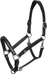 Produktbild von Supreme Lederhalfter für Pferde in Schwarz
