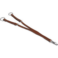 Produktbild von Supreme Martingal mit doppelt verstellbarem Zügel aus Leder in Braun
