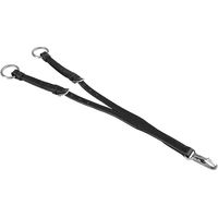 Produktbild von Supreme Martingal mit doppelt verstellbarem Zügel aus Leder in Schwarz