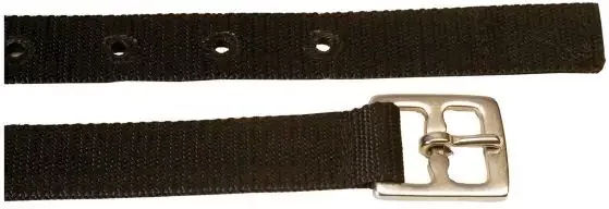 Produktbild von Supreme Nylon-Gurt für Pferde in Schwarz