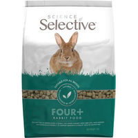 Produktbild von Supreme Petfoods Science Selective 4+ Kaninchenfutter für erwachsene Kaninchen ohne Zucker 3 kg - 3 kg