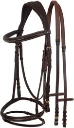 Produktbild von Supreme Pferde-Trense Full Leder Braun