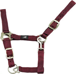 Produktbild von Supreme Pony Pferdehalfter aus Nylon doppelt verstellbar braun