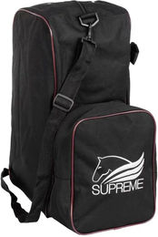 Produktbild von Supreme Reitausrüstungstasche für Reitstiefel und Reithelm in Schwarz aus Polyester
