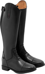 Produktbild von Supreme Reitstiefel mit Schnürsenkeln aus Leder Schwarz Unisex Größe 38